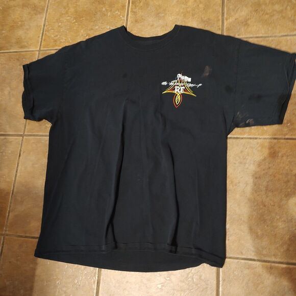 Rat Fink Power T-Shirt Ed Big Daddy Roth Graphic Print Black Men's Size XL - Picture 2 of 9